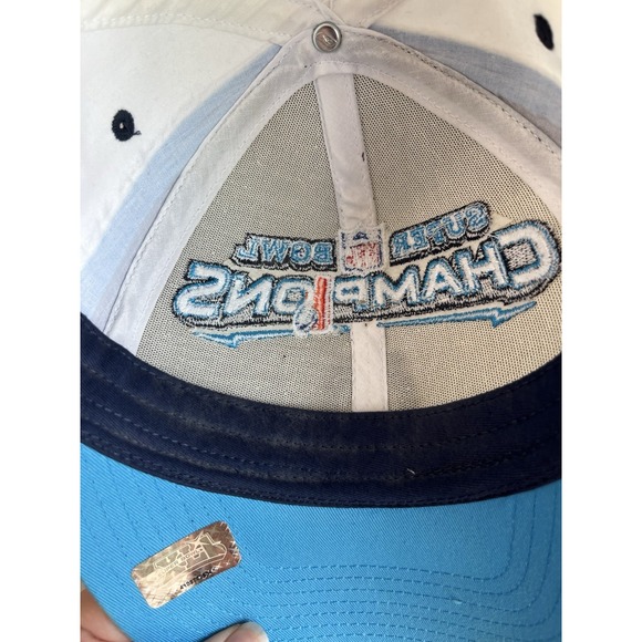 Indianapolis Colts 2007 NFL SUPER BOWL XLI Champions Locker Room Hat Strapback - Picture 5 of 10